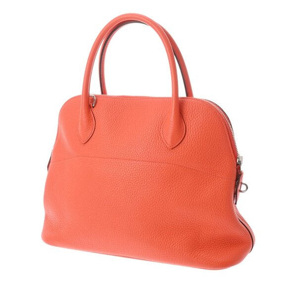 HERMES Bored 31 2WAY Orange poppy hand bag 800000133335000 - Picture 2 of 10